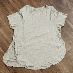 Bellamie Cream Short Sleeve Top